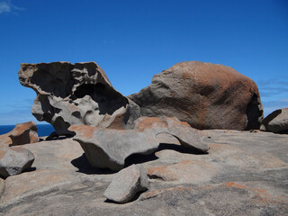 rock formation on kangaroo island in australia