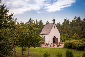 Fototapeta na wymiar Kapelle in Oberfranken