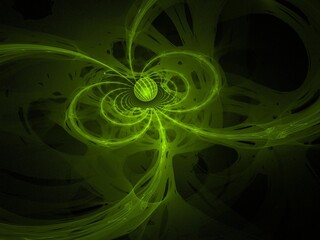 Imaginatory fractal background Image