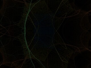 Imaginatory fractal background Image