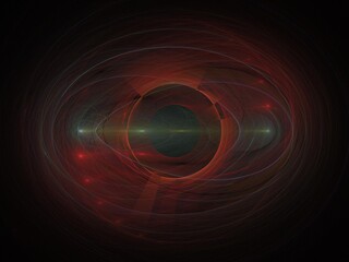 Imaginatory fractal background Image