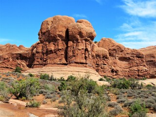 Fototapeta premium Red rock country in Utah