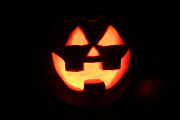 Jack-o'-lantern. Jack O Lantern. Halloween Pumpkin