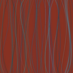Individual background with wavy stripes in contrast color with background