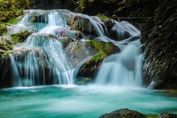 waterfall in the park