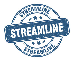 streamline stamp. streamline label. round grunge sign