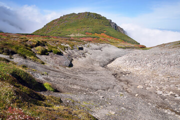 秋の桂月岳（北海道・大雪山）
