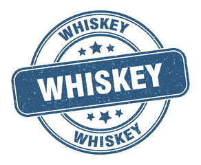 whiskey stamp. whiskey label. round grunge sign