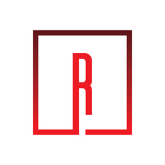 square r logo design