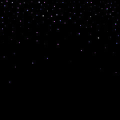 Obraz premium Purple glitter star confetti little spark violet