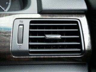 Fototapeta na wymiar car air conditioning in a modern car,car interior.