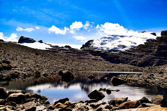 lake in the mountains