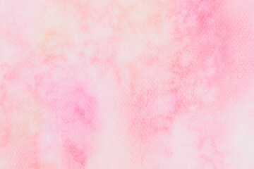 Abstract pink watercolor textured background