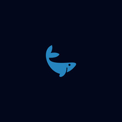 Obraz na płótnie Canvas Shark logo for animals vector design template
