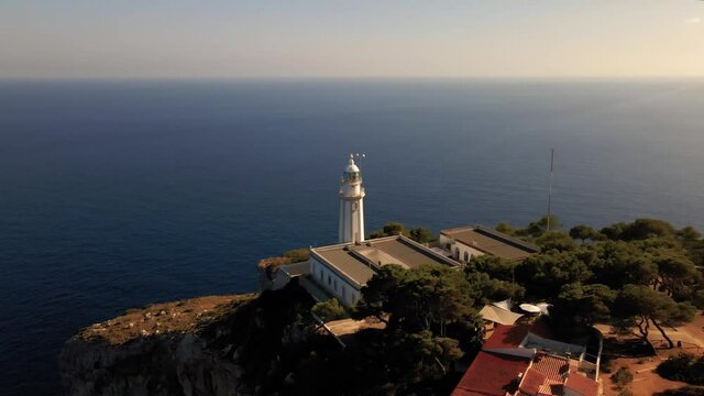 Orbital Cap de la Nau Lighthouse, J&aacute;vea Spain