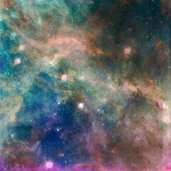 Cosmos abstract background watercolor design 