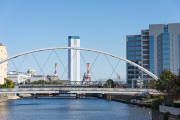東京　天王洲の風景
高浜運河　天王洲運河