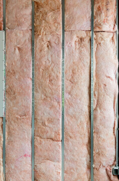 Pink Insulation Wall Texture