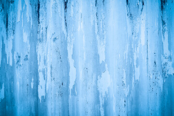 Fototapeta na wymiar Blue wall texture background image