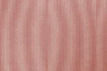 Reddish brown corduroy textile textured background