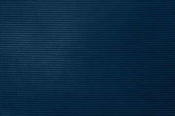 Blue corduroy fabric textured background - obrazy, fototapety, plakaty
