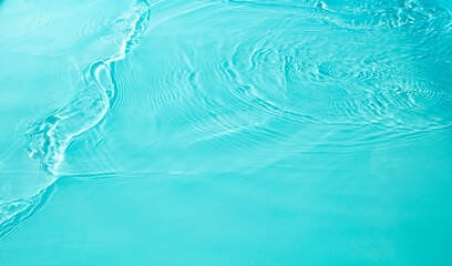 Obraz na płótnie Canvas blue water background