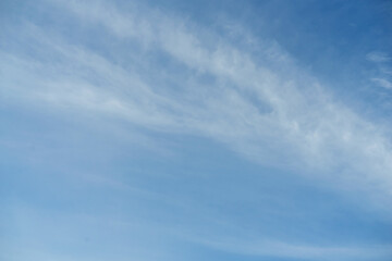 Beautiful clouds and blue sky. Soft sky with soft clouds background.