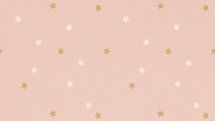 Shimmering gold star patterned background