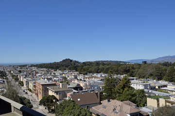 サンフランシスコ・サンセット地区の街並み