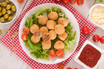 Ascoli stuffed olives.