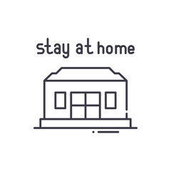 Selt insulate icon, linear isolated illustration, thin line vector, web design sign, outline concept symbol with editable stroke on white background.