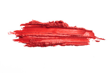 cosmetic lipstick red texture