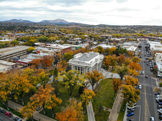 Aerial View of Downtown Prescott