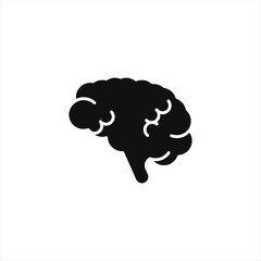 Neurology icon for your website, logo, app, UI, product print. Neurology concept flat Silhouette vector illustration icon.