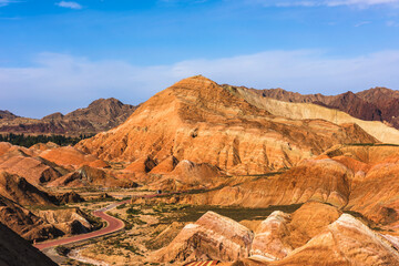 The magnificent scenery of the Grand Canyon