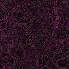 Seamless doodle monochrome pattern. Linear abstract trendy background. Background for textile, paper and other print and web projects.