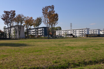 多摩平の森における団地再生事業：たまむすびテラス