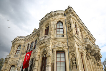 Fototapeta premium Kucuksu Palace in Istanbul City, Turkey