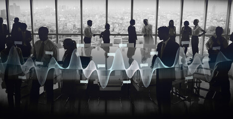 Obraz premium Business people networking