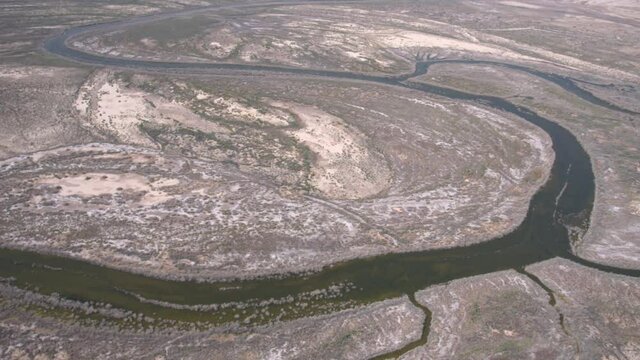 Delta Of The Colorado River In Mexico