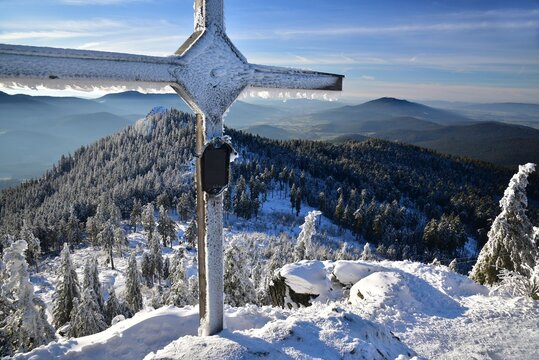 Osser Mountain in Bohemian Forest
