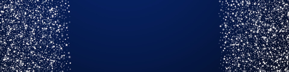 Amazing falling stars Christmas background. Subtle