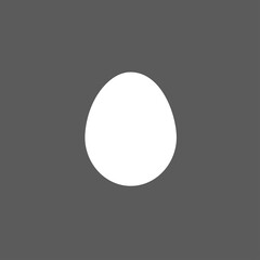 chicken egg icon. vector illustration