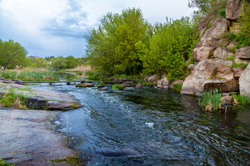 granite rocks in Ukraine