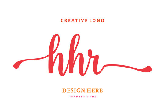 HHR lettering logo is simple, easy to understand and authoritative