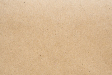 Fototapeta na wymiar Brown eco recycled kraft paper sheet texture cardboard background