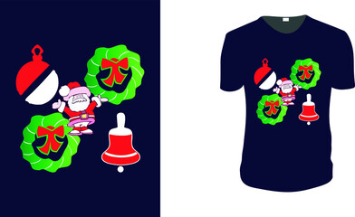 Christmas Gift Idea, Christmas Vector graphic for t shirt, Vector graphic, Christmas Holidays, motivation, family vacation, reunion.