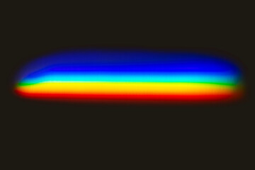 Light leak effect on a black background wallpaper