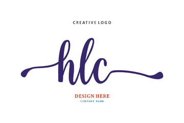 HLC lettering logo is simple, easy to understand and authoritative