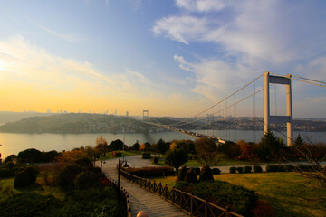 Fatih Sultan Mehmet Bridge is a suspension bridge located between Kavacık and Hisarüstü...